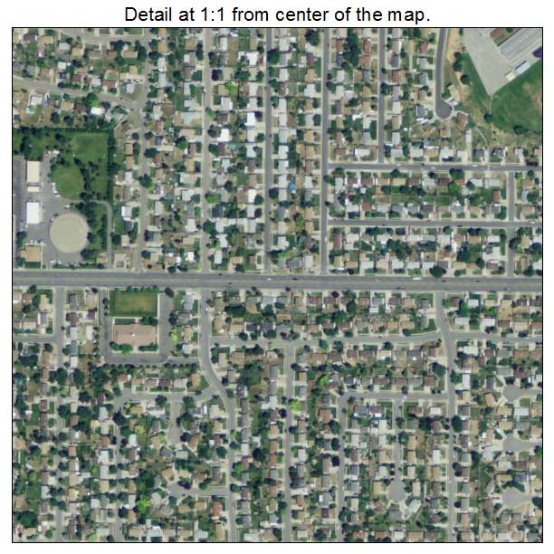 Kearns, Utah aerial imagery detail
