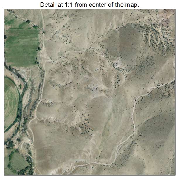 Kingston, Utah aerial imagery detail