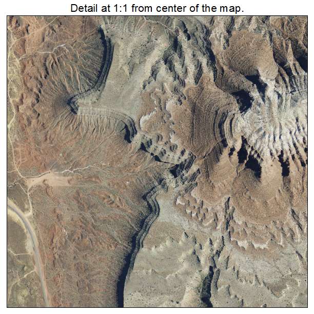 La Verkin, Utah aerial imagery detail