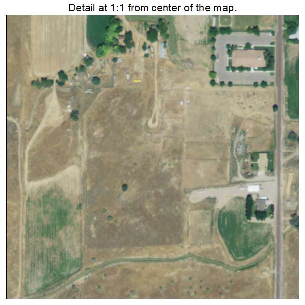 Leamington, Utah aerial imagery detail