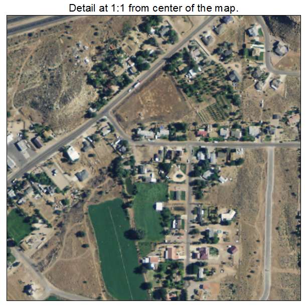 Leeds, Utah aerial imagery detail