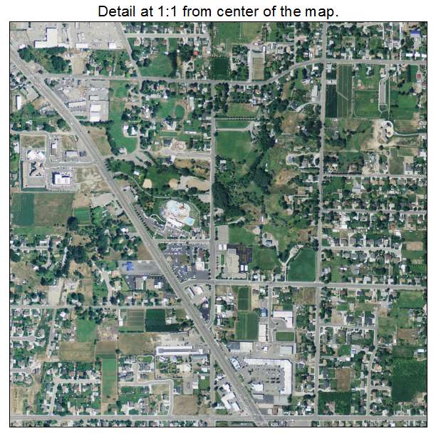 Lindon, Utah aerial imagery detail