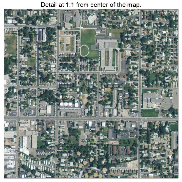 Millcreek, Utah aerial imagery detail