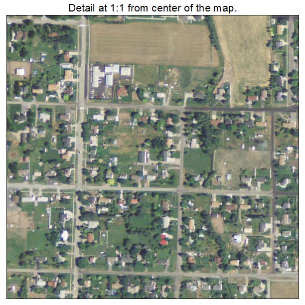 Millville, Utah aerial imagery detail