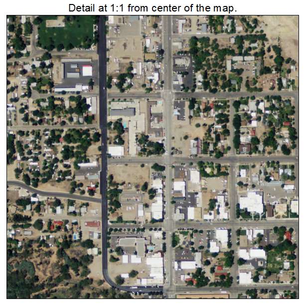 Moab, Utah aerial imagery detail