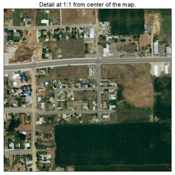 Monticello, Utah aerial imagery detail
