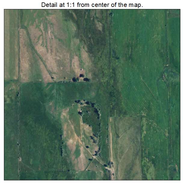 Neola, Utah aerial imagery detail