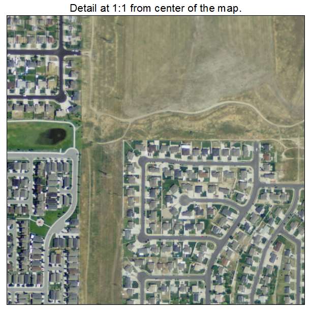 Oquirrh, Utah aerial imagery detail