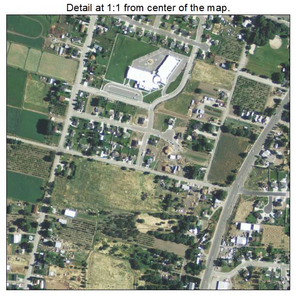 Perry, Utah aerial imagery detail