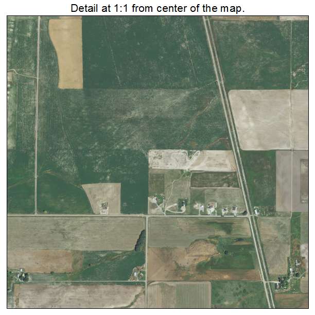 Peter, Utah aerial imagery detail