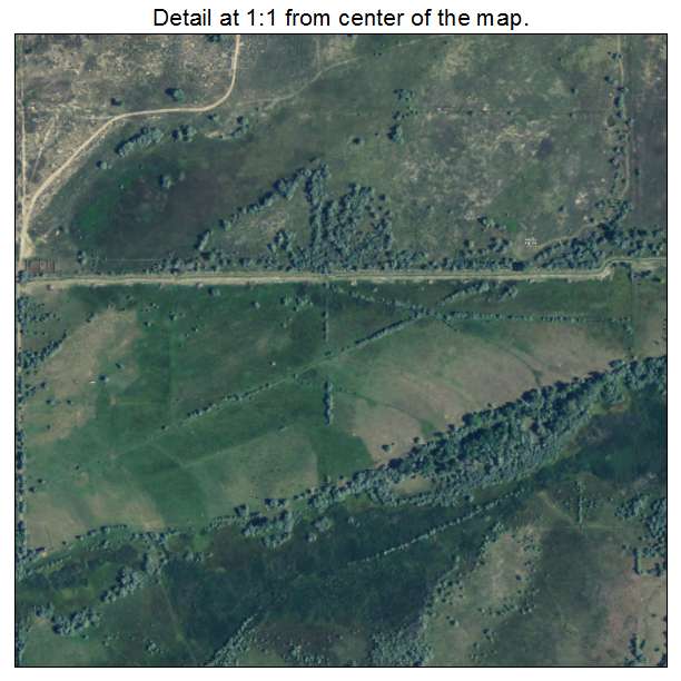 Randlett, Utah aerial imagery detail