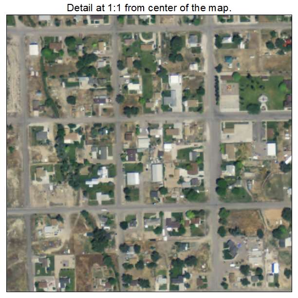 Redmond, Utah aerial imagery detail