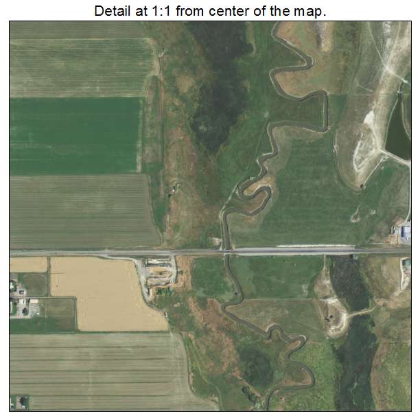 Riverside, Utah aerial imagery detail