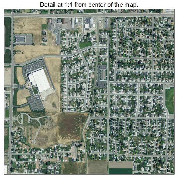 Riverton, Utah aerial imagery detail