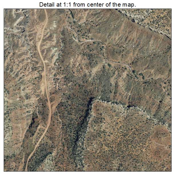 Rockville, Utah aerial imagery detail