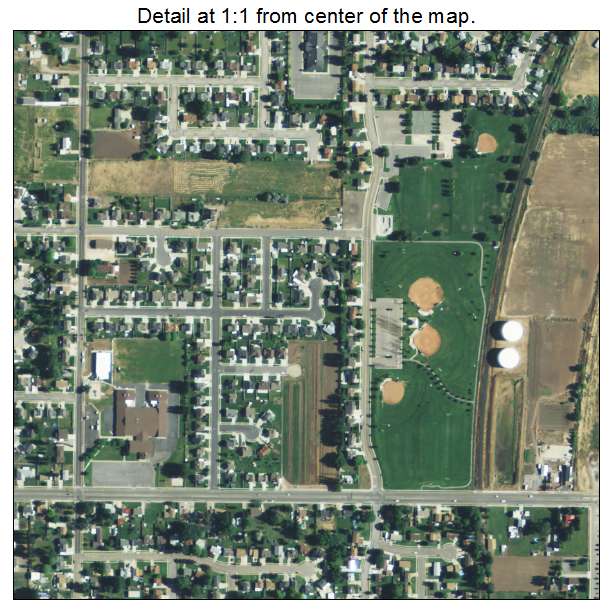 Roy, Utah aerial imagery detail