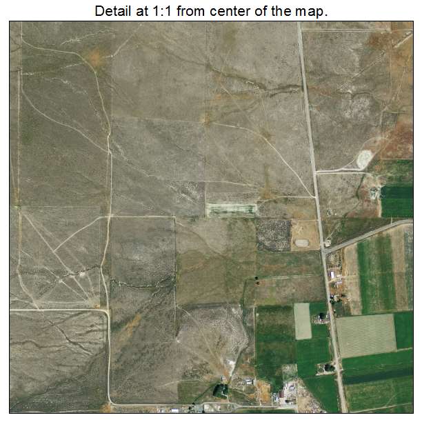 Rush Valley, Utah aerial imagery detail