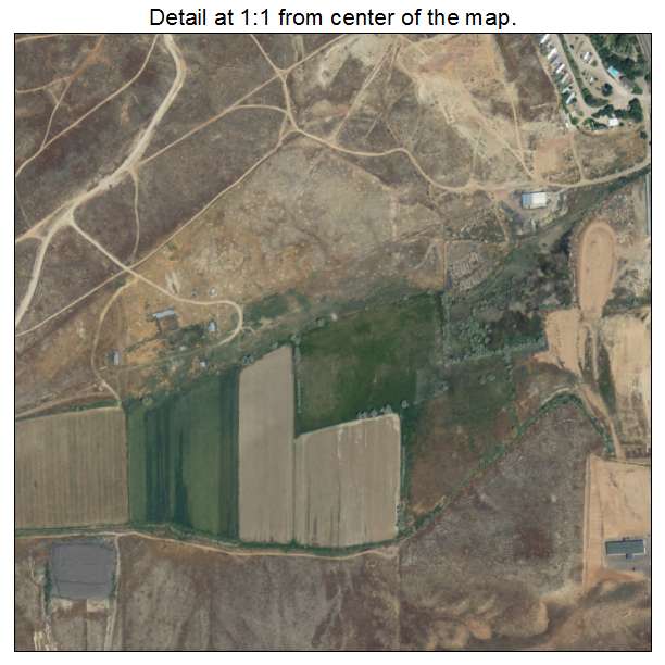Salina, Utah aerial imagery detail