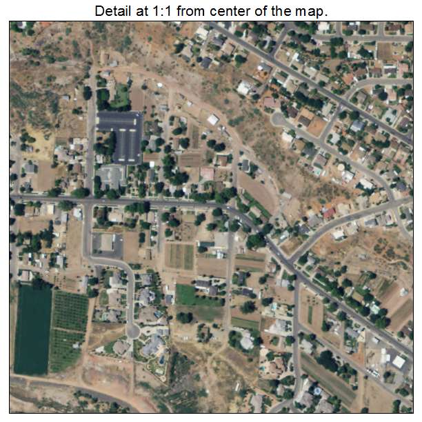 Santa Clara, Utah aerial imagery detail