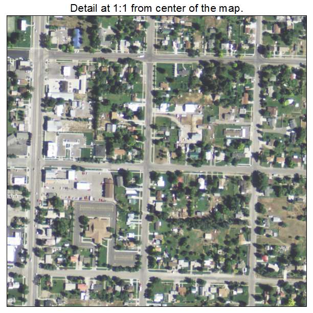 Smithfield, Utah aerial imagery detail