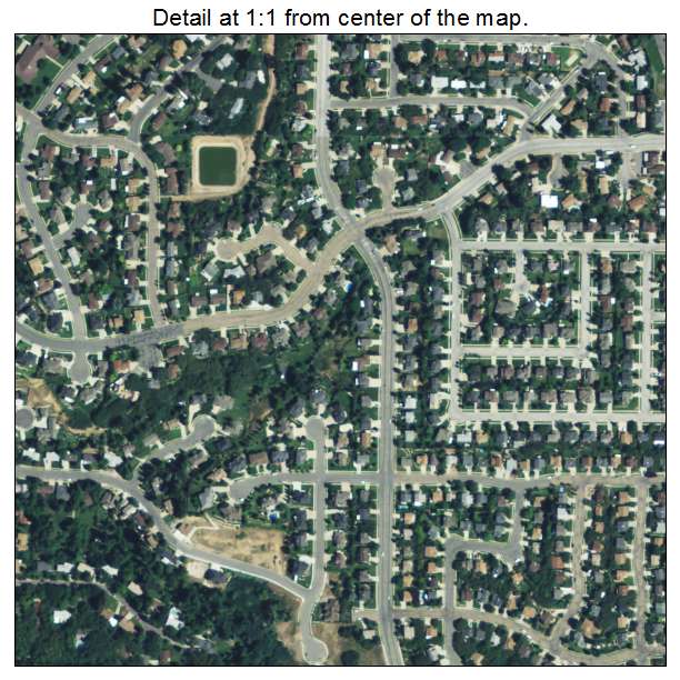 South Ogden, Utah aerial imagery detail