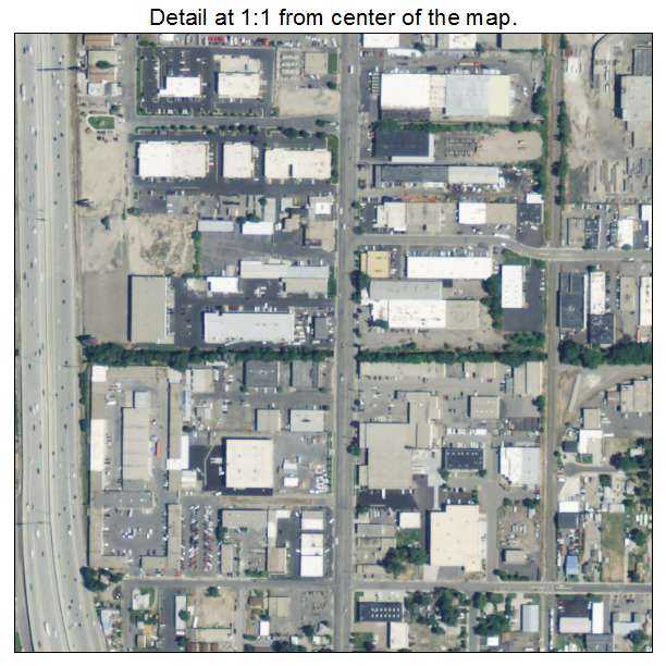 South Salt Lake, Utah aerial imagery detail