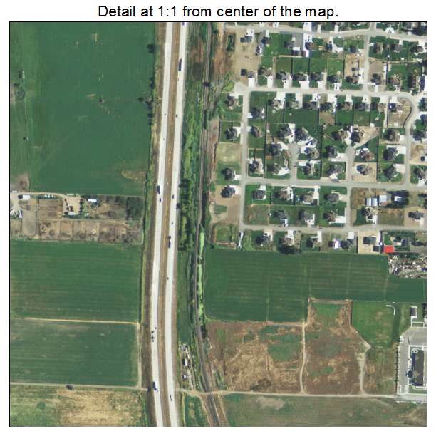 South Willard, Utah aerial imagery detail