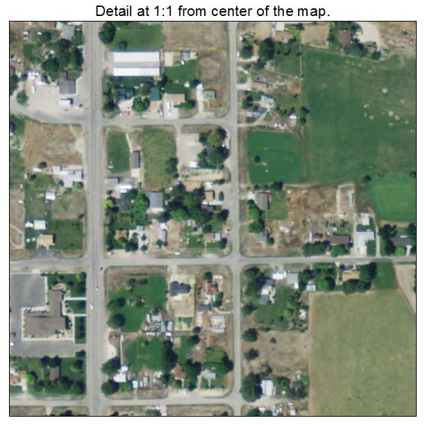 Sterling, Utah aerial imagery detail