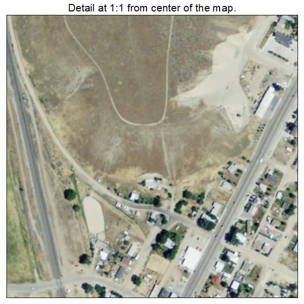 Stockton, Utah aerial imagery detail