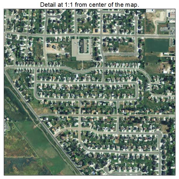 Syracuse, Utah aerial imagery detail