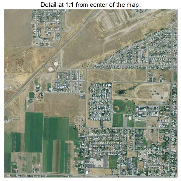 Tooele, Utah aerial imagery detail