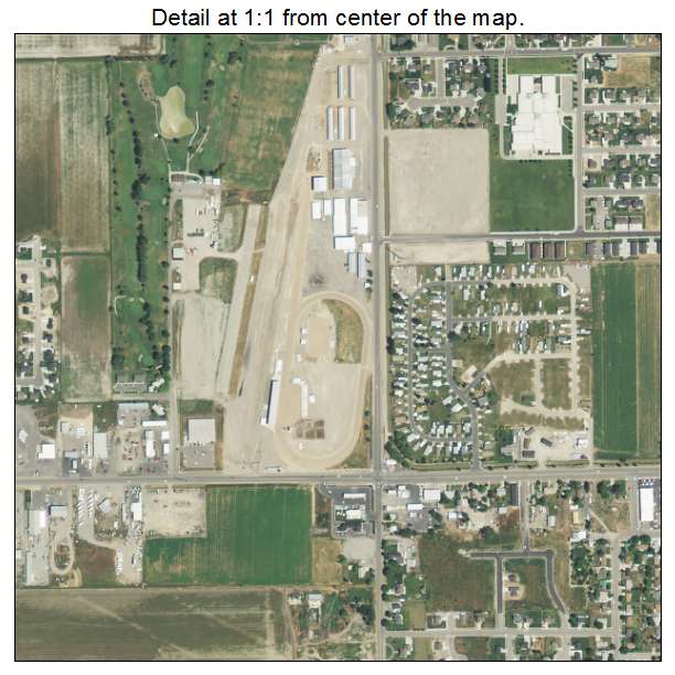 Tremonton, Utah aerial imagery detail