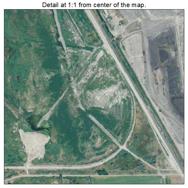 Vineyard, Utah aerial imagery detail