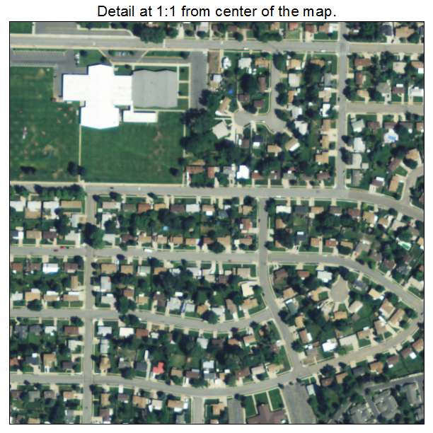 Washington Terrace, Utah aerial imagery detail