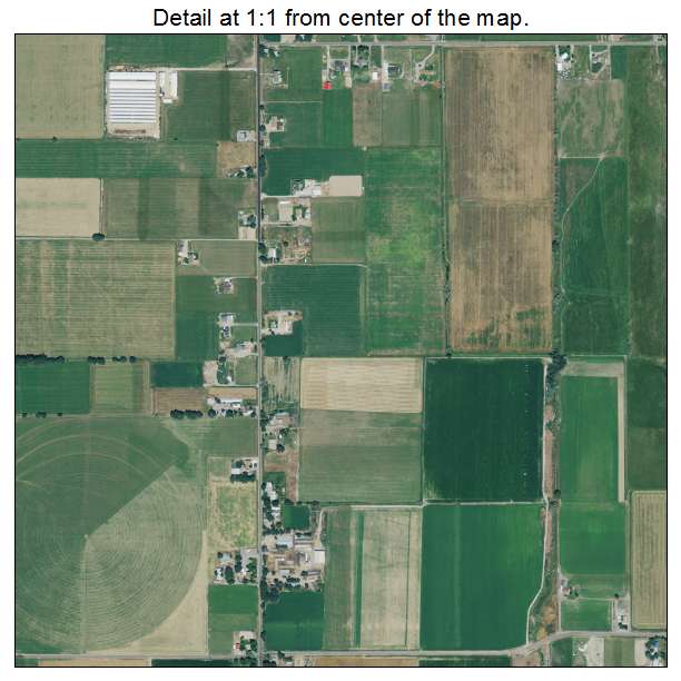 West Mountain, Utah aerial imagery detail