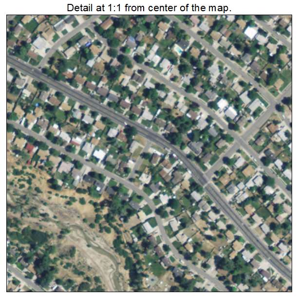 White City, Utah aerial imagery detail