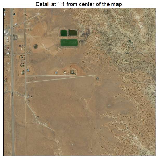 White Mesa, Utah aerial imagery detail