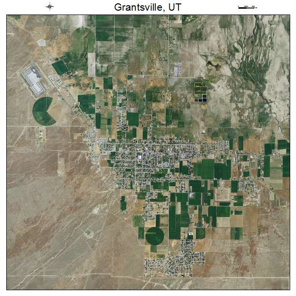 Grantsville, UT air photo map