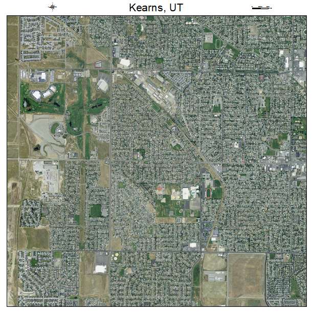 Kearns, UT air photo map