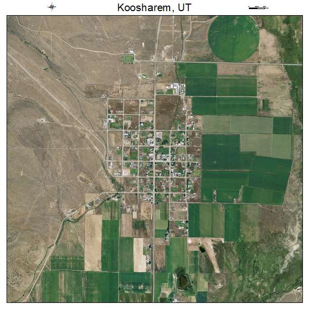 Koosharem, UT air photo map