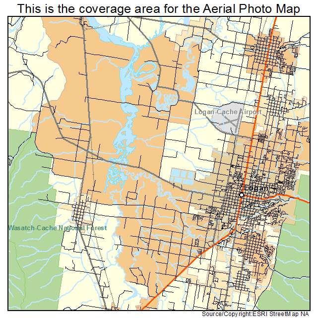 Benson, UT location map 