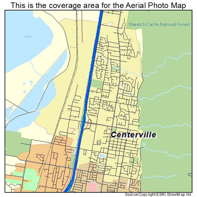 Centerville, UT location map 