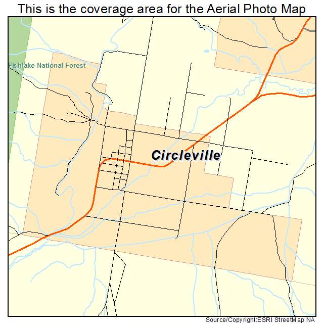 Circleville, UT location map 