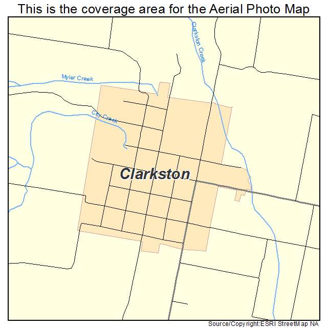 Clarkston, UT location map 