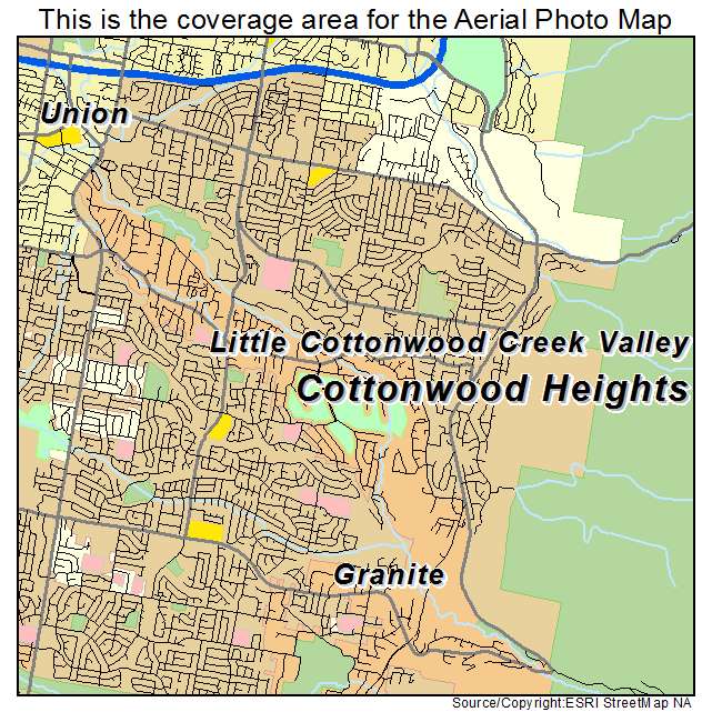 Cottonwood Heights, UT location map 