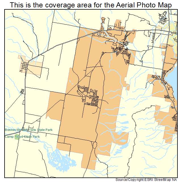 Eagle Mountain, UT location map 