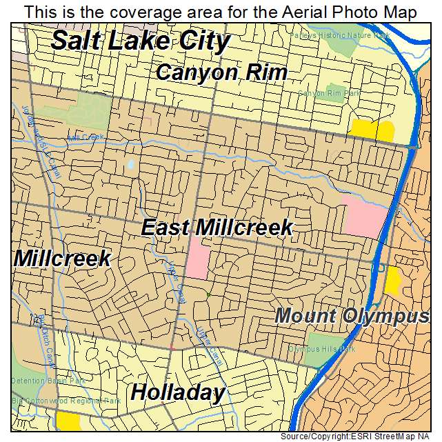 East Millcreek, UT location map 