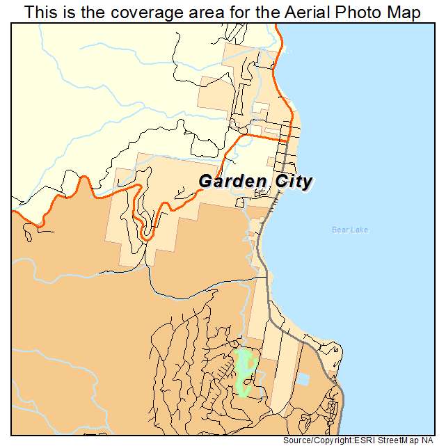 Garden City, UT location map 