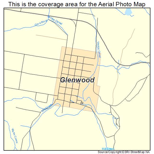 Glenwood, UT location map 