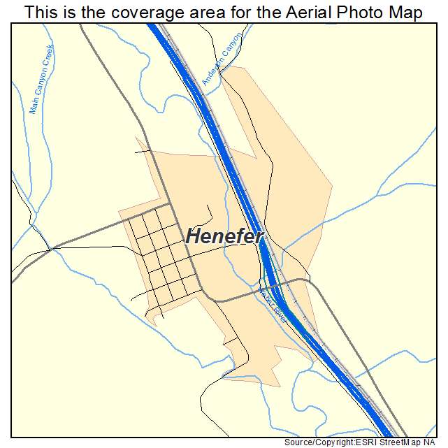 Henefer, UT location map 